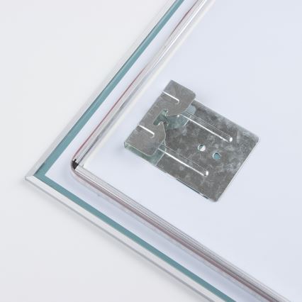 Brilagi - LED vannasistabas spogulis DESIO LED/24W/230V 60x60 cm sudraba IP44 CRI 90 aptumšojams + CCT