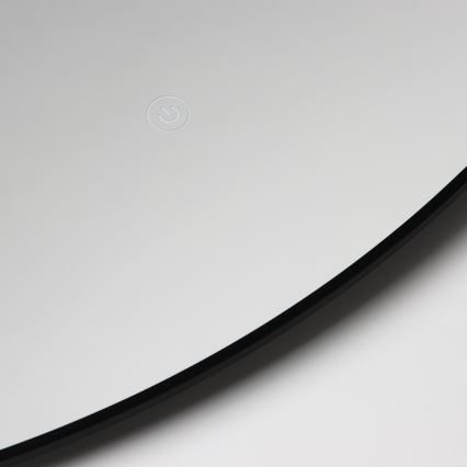 Brilagi - LED vannasistabas spogulis VENA BLACK LED/32W/230V Ø 100 cm IP44 CRI 90 aptumšojams + CCT