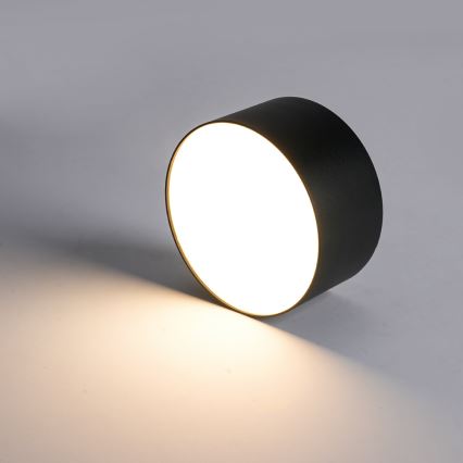 Brilagi - FORIS LED griestu lampa vannas istabai, 20W/230V, Ø 15 cm, melna, IP44