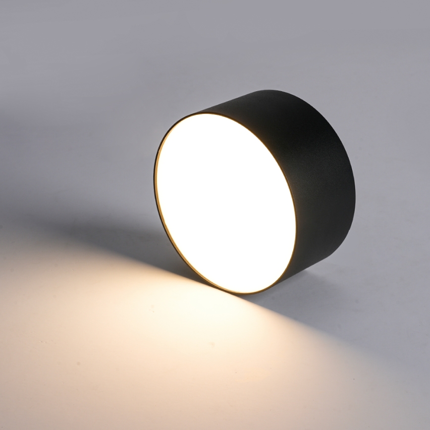 Brilagi - FORIS LED griestu lampa vannas istabai, 20W/230V, Ø 15 cm, melna, IP44