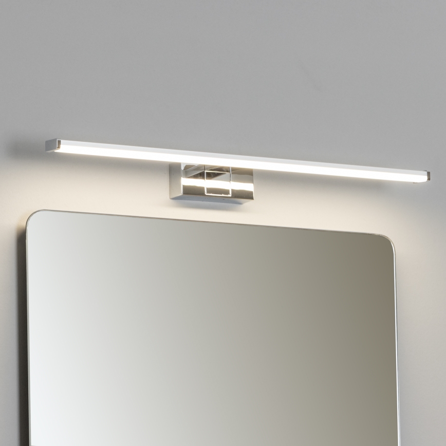 Brilagi - LED vannas istabas spoguļa apgaismojums 3 vienā VESTRA LED/12W/230V 60 cm IP44 pulēts hroms