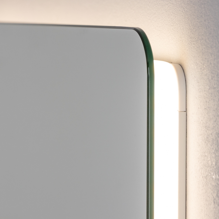 Brilagi - LED vannas istabas apsildāmais spogulis DIANA LED/17W/230V 60x60 cm IP44 CRI 90 aptumšojams + CCT