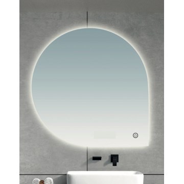 Brilagi - LED vannasistabas spogulis RICADI LED/19W/230V 60x60 cm IP44 CRI 90 aptumšojams + CCT