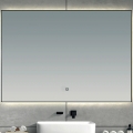 Brilagi - LED vannasistabas spogulis SUELLO LED/28W/230V 60x80 cm melns IP44 CRI 90 dimmējams + CCT