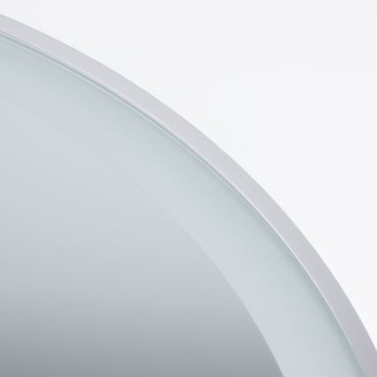 Brilagi - LED vannas istabas spogulis TORINO LED/19W/230V Ø 60 cm sudraba IP44 CRI 90 ar regulējamu spilgtumu + CCT