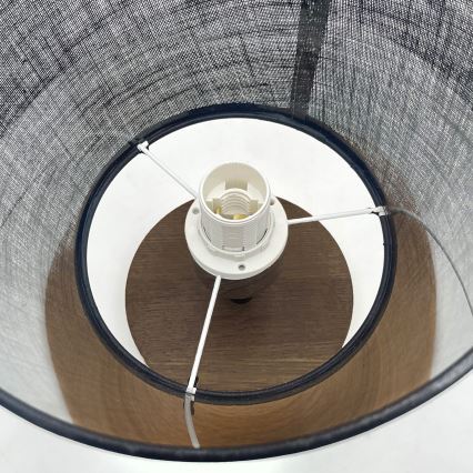 Brilagi - LED  Virsapmetuma lustra ANTHONY 1xE14/60W/230V ozols riekstkoks/melna