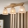 Brilagi - LED  Virsapmetuma lustra ANTHONY 3xE14/40W/230V ozols/bēša