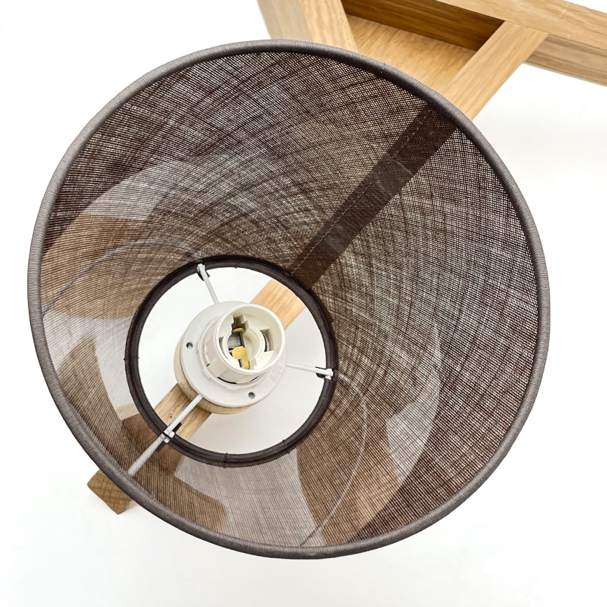 Brilagi - LED  Virsapmetuma lustra ANTHONY 3xE14/40W/230V ozols/brūna