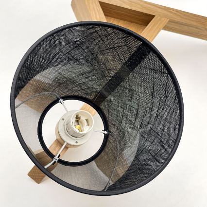 Brilagi - LED  Virsapmetuma lustra ANTHONY 3xE14/40W/230V ozols/melna