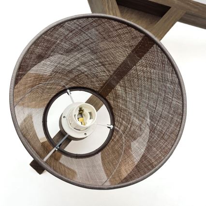 Brilagi - LED  Virsapmetuma lustra ANTHONY 3xE14/40W/230V ozols riekstkoks/brūna