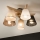 Brilagi - LED  Virsapmetuma lustra ANTHONY 5xE14/40W/230V ozols