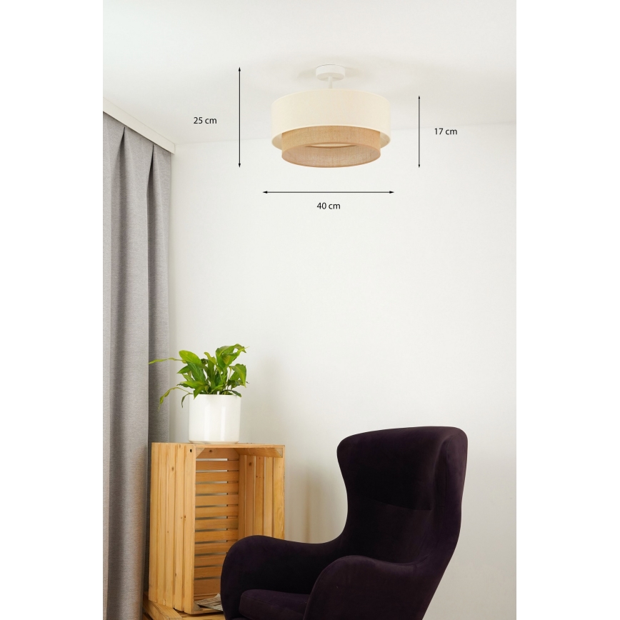 Brilagi - LED Virsapmetuma lustra BOHO STYLE 1xE27/15W/230V d. 40 cm