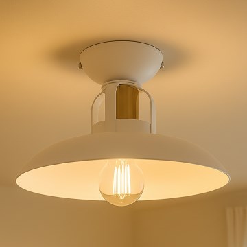 Brilagi - LED Virsapmetuma lustra FLAMENGO 1xE27/60W/230V balta