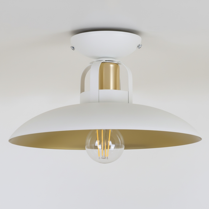 Brilagi - LED Virsapmetuma lustra FLAMENGO 1xE27/60W/230V balta