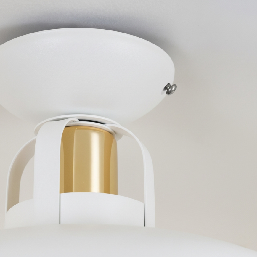 Brilagi - LED Virsapmetuma lustra FLAMENGO 1xE27/60W/230V balta