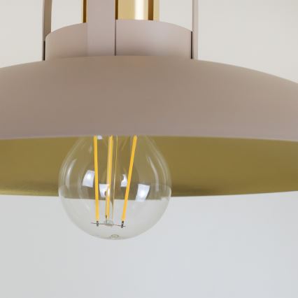 Brilagi - LED Virsapmetuma lustra FLAMENGO 1xE27/60W/230V bēša