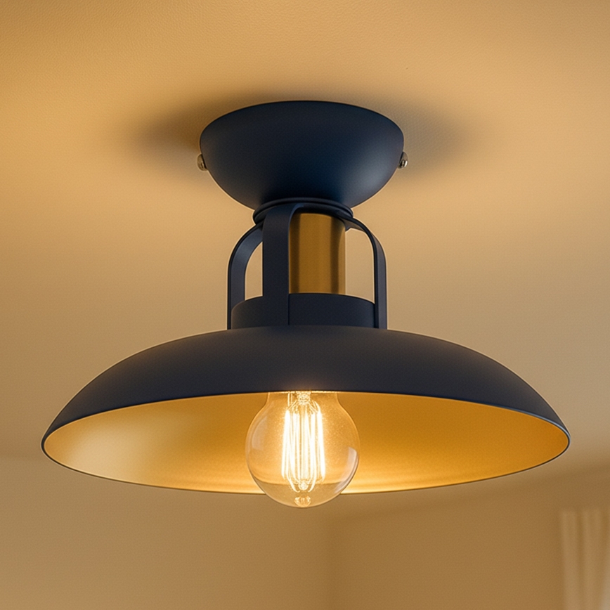 Brilagi - LED Virsapmetuma lustra FLAMENGO 1xE27/60W/230V zila