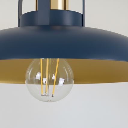 Brilagi - LED Virsapmetuma lustra FLAMENGO 1xE27/60W/230V zila