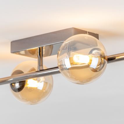 Brilagi - LED Virsapmetuma lustra MILLA 4xG9/3W/230V spīdīgi hromēts/zelta