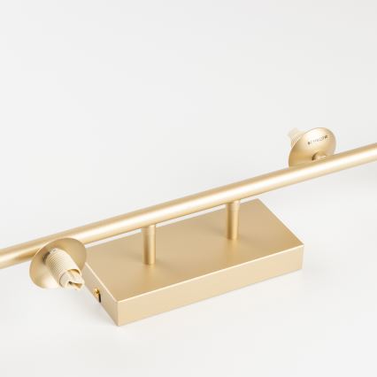 Brilagi - LED Virsapmetuma lustra MILLA 4xG9/3W/230V zelta