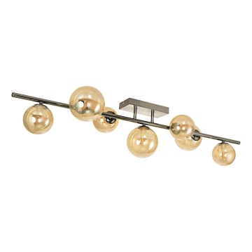 Brilagi - LED Virsapmetuma lustra MILLA 7xG9/3W/230V spīdīgi hromēts/zelta