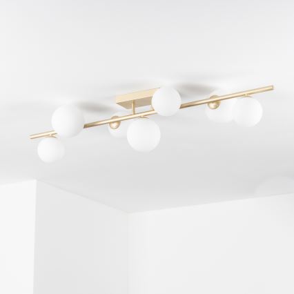 BRILAGI - LED Virsapmetuma lustra MILLA 7xG9/3W/230V zelta/balta