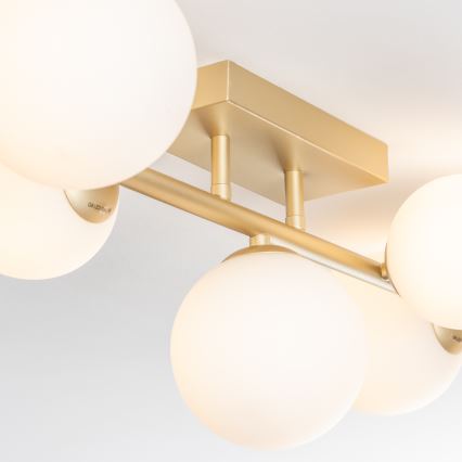 BRILAGI - LED Virsapmetuma lustra MILLA 7xG9/3W/230V zelta/balta