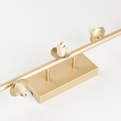 Brilagi - LED Virsapmetuma lustra MILLA 7xG9/3W/230V zelta