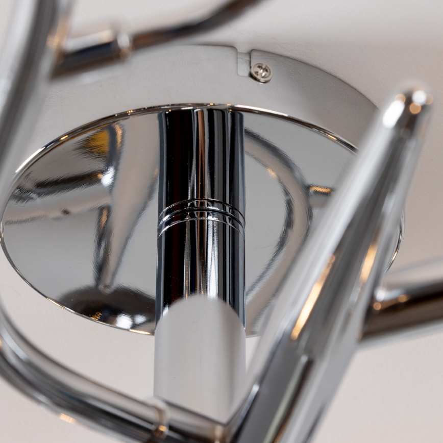 Brilagi - LED Virsapmetuma lustra MISTEL 15xG9/3W/230V spīdīgi hromēts/dūmakains