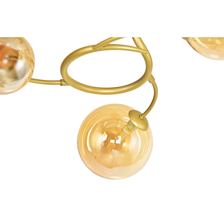 Brilagi - LED Virsapmetuma lustra MISTEL 15xG9/3W/230V zelta