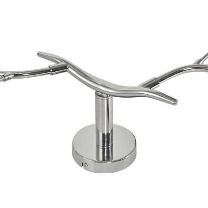 Brilagi - LED Virsapmetuma lustra MISTEL 6xG9/3W/230V spīdīgi hromēts/dūmakains