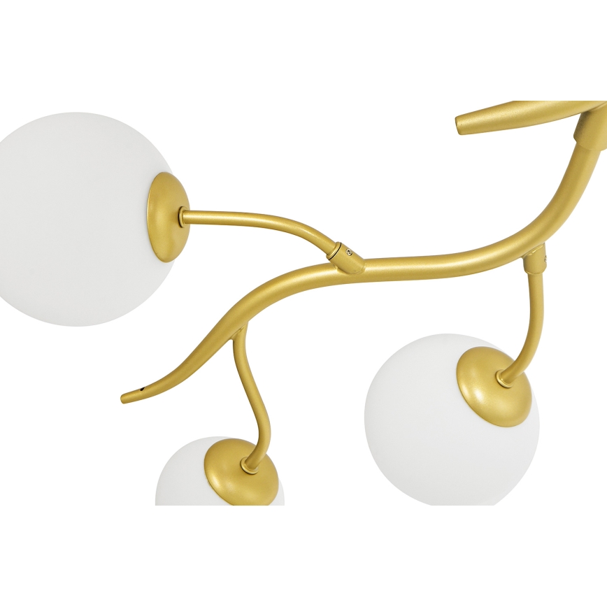Brilagi - LED Virsapmetuma lustra MISTEL 6xG9/3W/230V zelta/balta