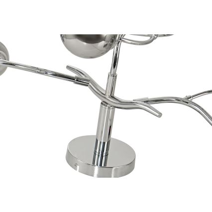 Brilagi - LED Virsapmetuma lustra MISTEL 9xG9/3W/230V spīdīgi hromēts/dūmakains
