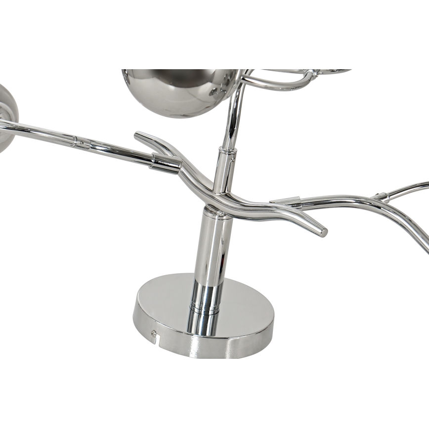 Brilagi - LED Virsapmetuma lustra MISTEL 9xG9/3W/230V spīdīgi hromēts/dūmakains
