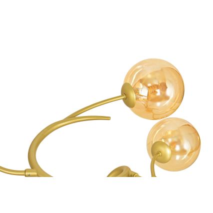 Brilagi - LED Virsapmetuma lustra MISTEL 9xG9/3W/230V zelta