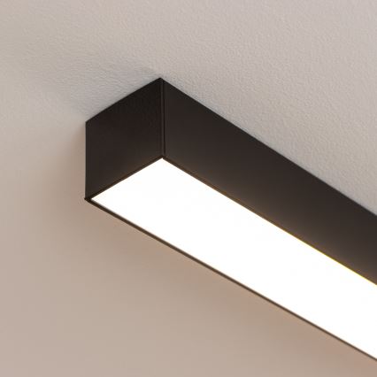 Brilagi - LED griestu uzstādāmais gaismeklis FULLDAY LED/20/30/40W/230V 2700/4000/6000K 120 cm melns