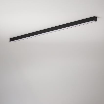Brilagi - LED griestu virsmas gaismeklis FULLDAY LED/30/40/50W/230V 2700/4000/6000K 150 cm melns