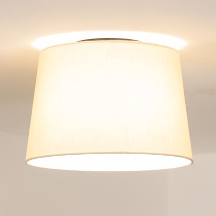 Brilagi - LED virsmas griestu lampa CERIA 1xE27/40W/230V Ø 30 cm bēša