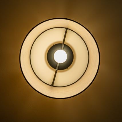 Brilagi - LED virsmas griestu lampa CERIA 1xE27/40W/230V Ø 35 cm bēša