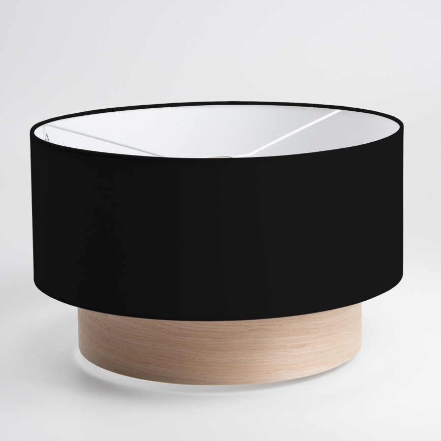 Brilagi - LED virsmas griestu lampa CERIA 1xE27/40W/230V Ø 50 cm melna/bēša