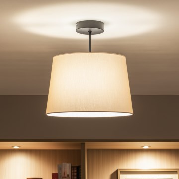 Brilagi - LED virsmas griestu lampa CERIA 1xE27/60W/230V Ø 30 cm melna/bēša