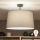 Brilagi - LED virsmas griestu lampa CERIA 1xE27/60W/230V Ø 45 cm melna/pelēka