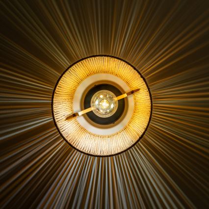 Brilagi - LED virsmas griestu lampa CERIA BOHO 1xE27/40W/230V Ø 28 cm brūna