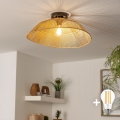 BRILAGI - LED virsmas griestu lampa CERIA BOHO 1xE27/40W/230V Ø 50 cm brūna