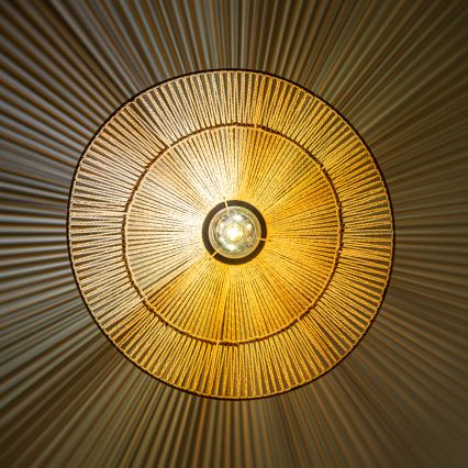 Brilagi - LED virsmas griestu lampa CERIA BOHO 1xE27/40W/230V Ø 50 cm brūna