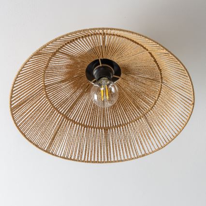 Brilagi - LED virsmas griestu lampa CERIA BOHO 1xE27/40W/230V Ø 50 cm brūna