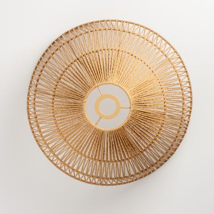 Brilagi - LED virsmas griestu lampa CERIA BOHO 1xE27/40W/230V Ø 50 cm brūns/ozols
