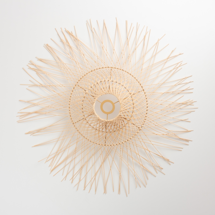 Brilagi - LED virsmas griestu lampa CERIA BOHO 1xE27/40W/230V Ø 70 cm bambuss/ozols