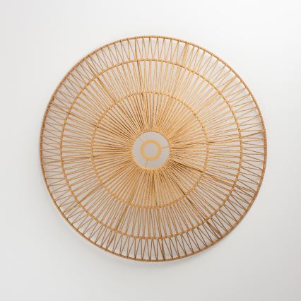 Brilagi - LED virsmas griestu lampa CERIA BOHO 1xE27/40W/230V Ø 70 cm brūna/ozols