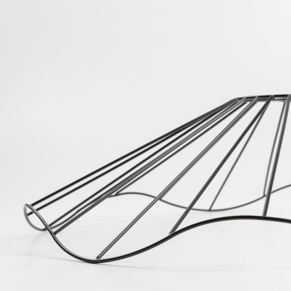 Brilagi - LED virsmas griestu lampa CERIA WIRE 1xE27/40W/230V pr. 60 cm melna/ozols